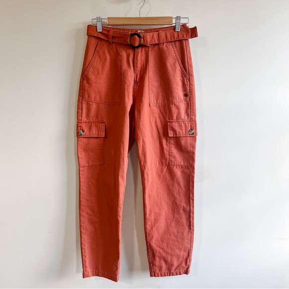 Roxy Cotton Belted Sense Yourself Utility Pant - Picture 1 of 7